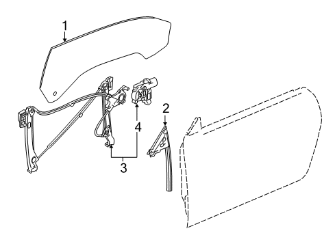 2014 Chevy Camaro Front Door Diagram