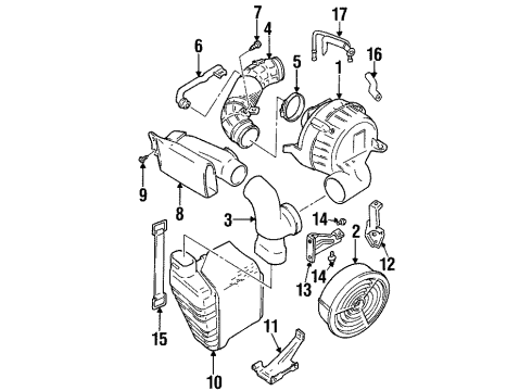 1999 Chevy Metro Air Intake Diagram