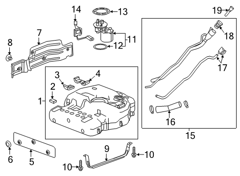 2022 Chevy Blazer Fuel Supply Diagram
