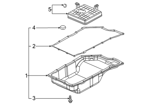 2021 Chevy Silverado 2500 HD Automatic Transmission Diagram