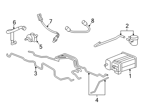 2012 GMC Acadia Powertrain Control Diagram