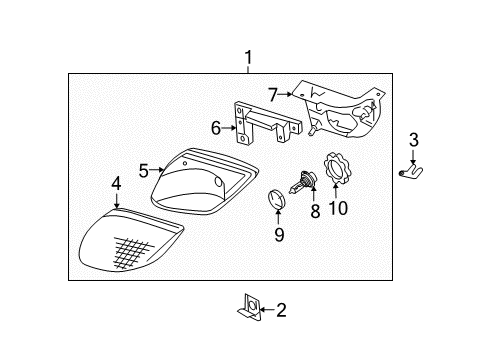 1999 Pontiac Sunfire Bulbs Diagram