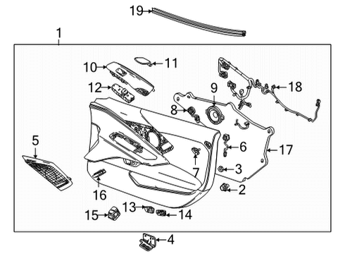 2022 Chevy Corvette Trunk Diagram