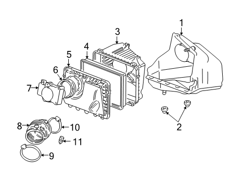 2005 Buick Century Air Intake Diagram