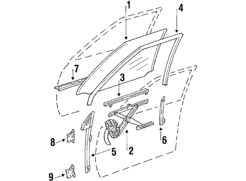 1986 Chevy Nova Lock Diagram for 94843513