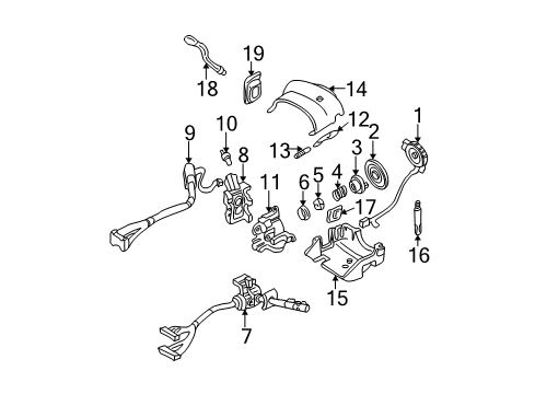 1999 GMC C3500 Ignition Lock Diagram