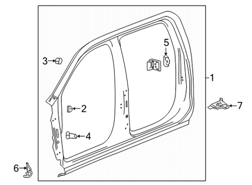 2021 Chevy Silverado 2500 HD Uniside Diagram