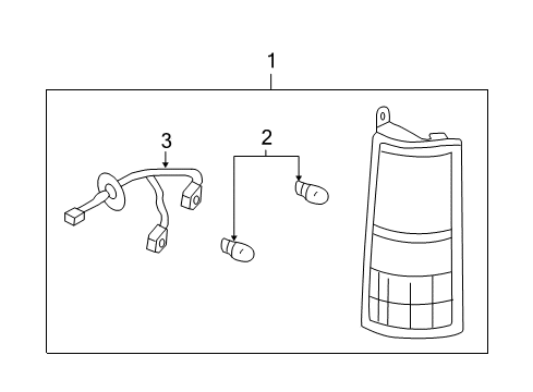 2017 Chevy Express 2500 Bulbs Diagram