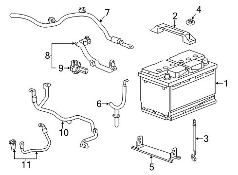 2017 Chevy Corvette Battery Diagram