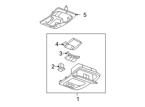 2007 Chevy Impala Overhead Console Diagram
