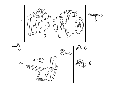 2017 Cadillac ATS Stability Control Diagram 5 - Thumbnail