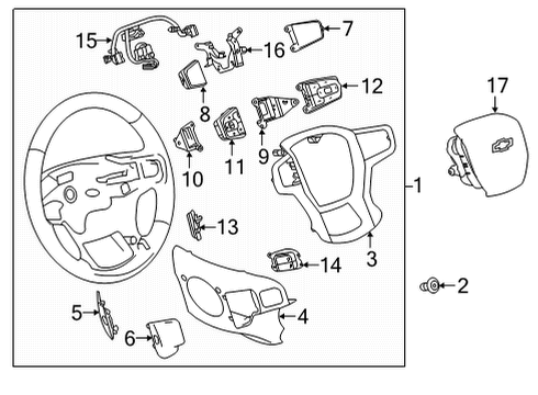 2021 Chevy Silverado 2500 HD Cruise Control Diagram
