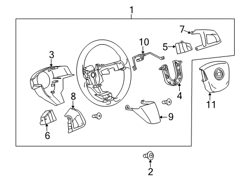 2012 Cadillac SRX Cruise Control System Diagram