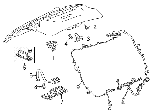 2022 Chevy Equinox Lift Gate Diagram