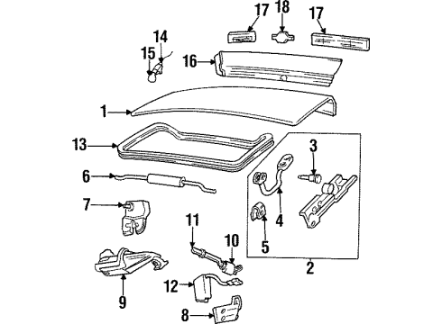 1998 Chevy Monte Carlo Trunk Diagram