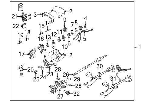 2007 Buick Rainier Ignition Lock Diagram