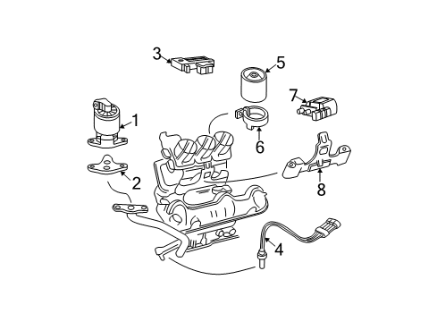 2004 Buick Regal Powertrain Control Diagram
