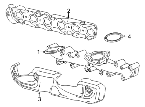 2023 GMC Sierra 1500 Turbocharger Diagram 5 - Thumbnail