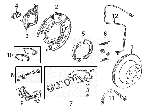 2017 GMC Yukon Parking Brake Diagram