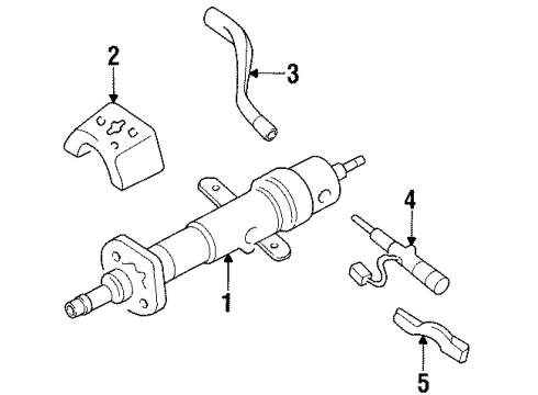 1998 Chevy Monte Carlo Steering Column, Steering Wheel Diagram