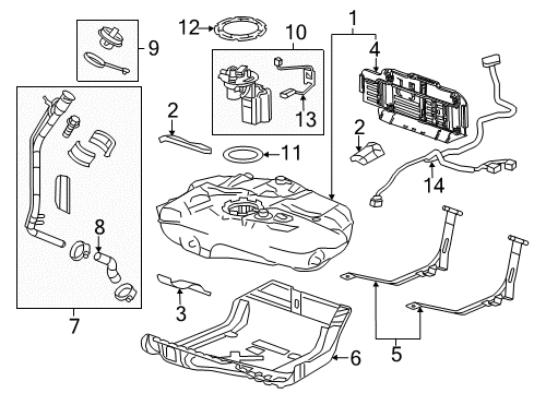 2017 Buick Verano Fuel Supply Diagram