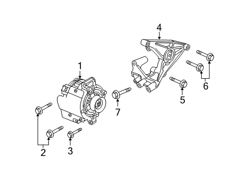 2005 Cadillac STS Alternator Diagram