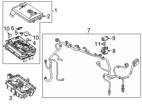 2013 Buick Encore Circuit Breaker Diagram for 19303153