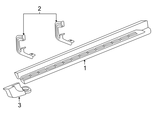 2012 Cadillac Escalade Running Board Diagram