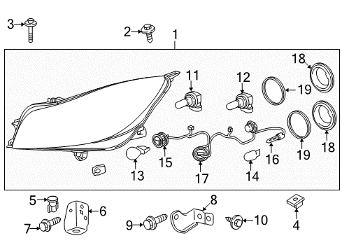 2017 Buick Regal Bulbs Diagram