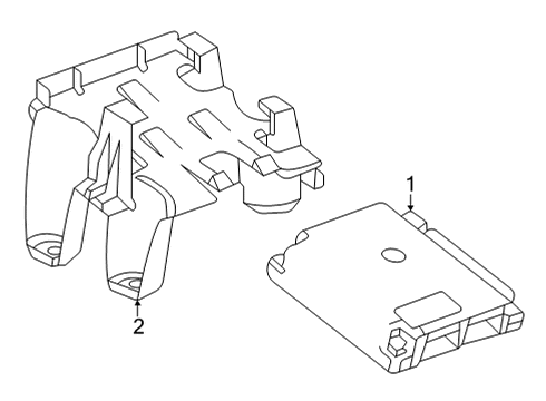 2021 Buick Envision Electrical Components Diagram