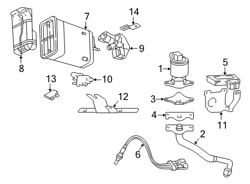 2004 Oldsmobile Alero EGR System Diagram