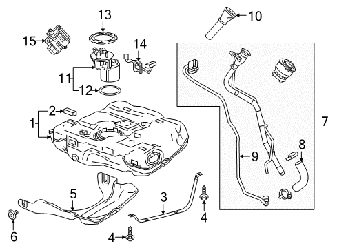 2017 Chevy Malibu Fuel Supply Diagram