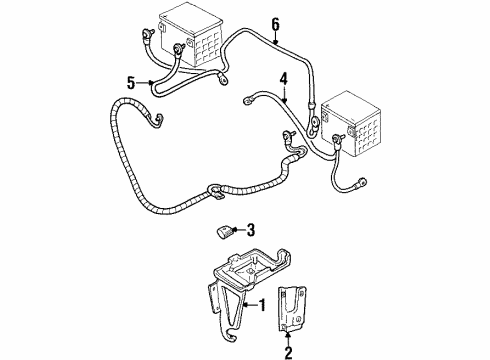 1994 GMC C3500 Battery Diagram