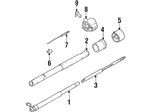 1990 GMC Jimmy Ignition Lock Diagram