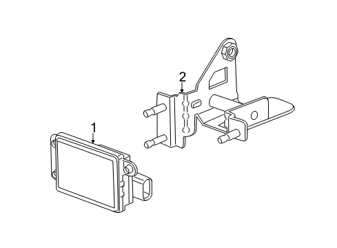 2017 Cadillac Escalade ESV Cruise Control System Diagram