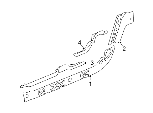 2006 Hummer H2 Rocker Panel Diagram