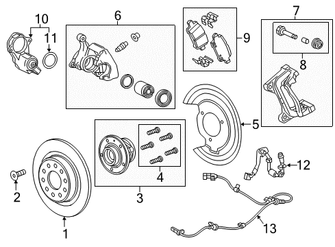 2020 Buick Regal TourX Parking Brake Diagram