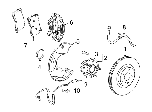 2014 Chevy Camaro Anti-Lock Brakes Diagram