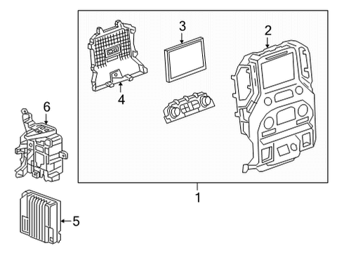 2021 Chevy Silverado 2500 HD Sound System Diagram