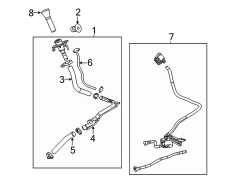 2022 GMC Yukon Fuel Supply Diagram