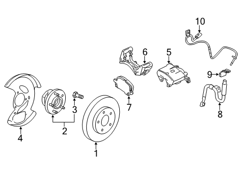 2017 Chevy Equinox Front Brakes Diagram