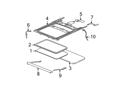 2004 Chevy Trailblazer Sunroof Diagram