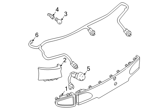 1999 Pontiac Sunfire Tail Lamps Diagram