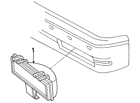 1989 Chevy S10 Park Lamps Diagram