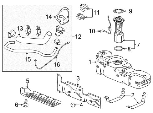 2017 Chevy Silverado 2500 HD Senders Diagram 3 - Thumbnail