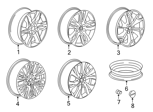 2022 Chevy Blazer Wheels Diagram