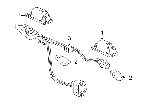 2017 Buick Verano License Lamps Diagram