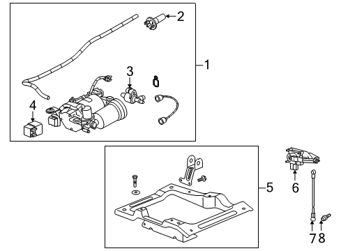 2004 Pontiac Aztek Ride Control Diagram