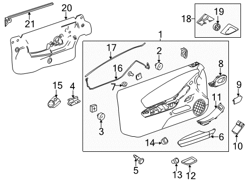 2012 Chevy Camaro Trunk, Electrical Diagram 1 - Thumbnail