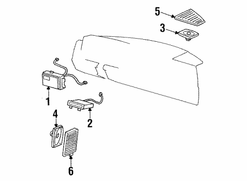 1994 GMC C3500 Sound System Diagram